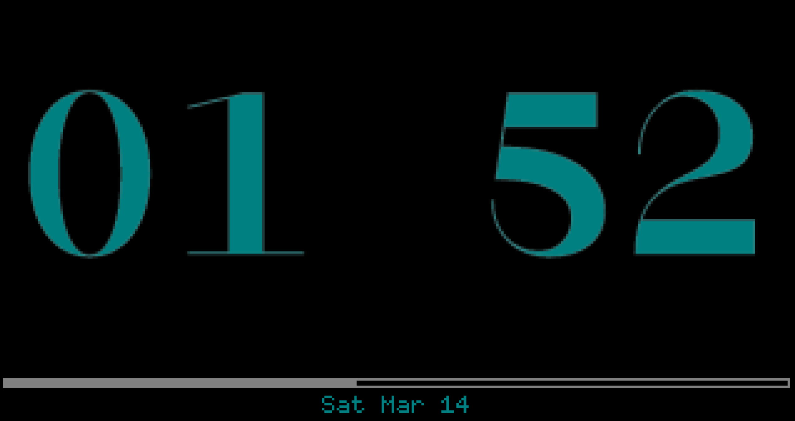 ST7789 clock